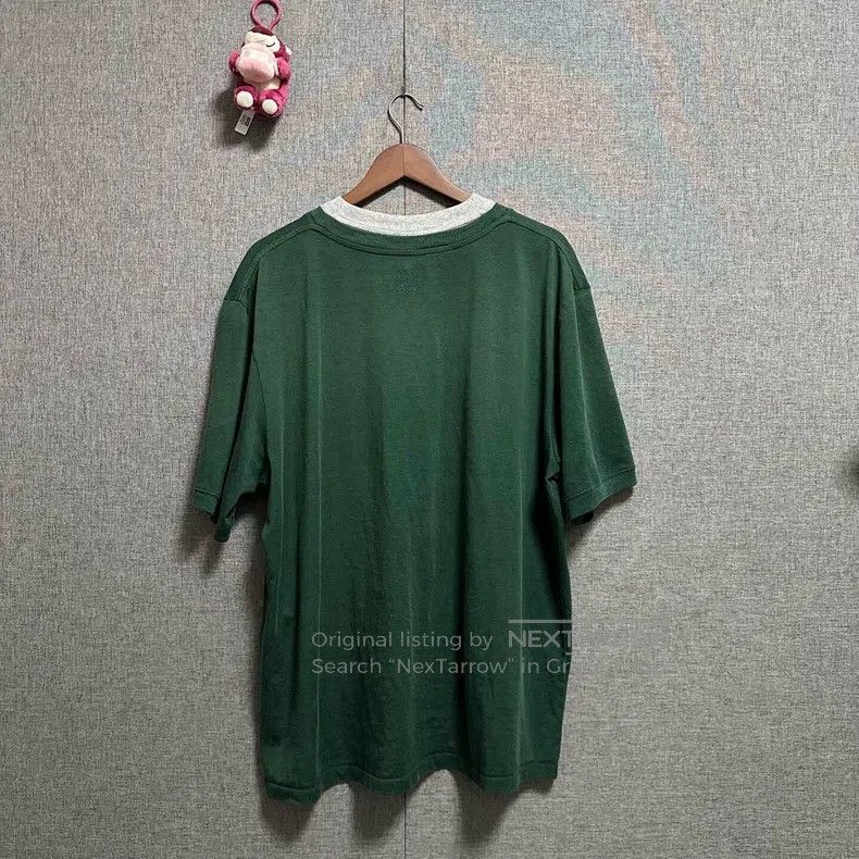 Loewe Loewe Moss green round neck crewneck sweater Size L / US 10 / IT 46 - 2 Thumbnail