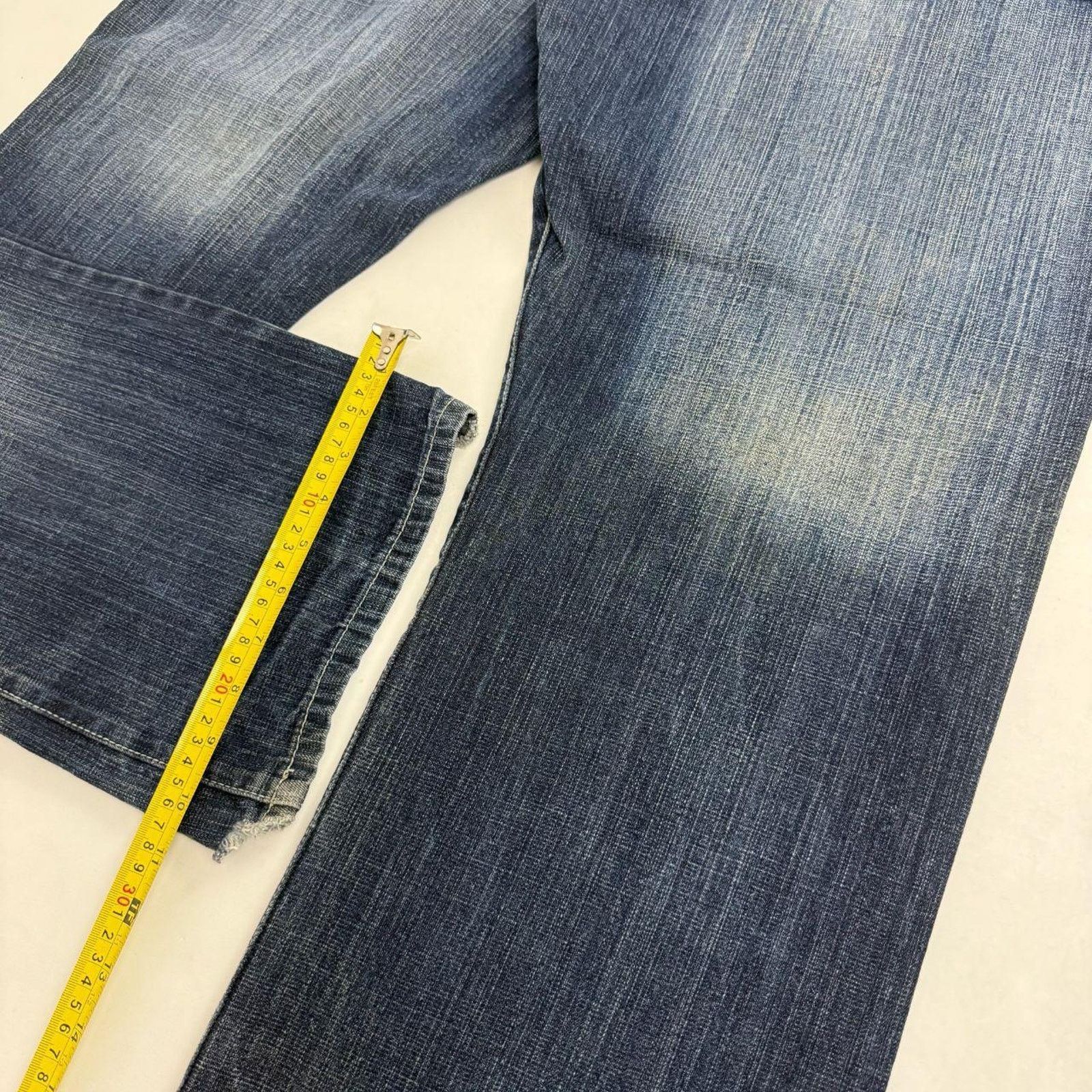 Japanese Brand × Le Grande Bleu (L.G.B.) × Vintage Vintage y2k dark wash grunge archive faded baggy rare jeans Size US 38 / EU 54 - 4 Thumbnail