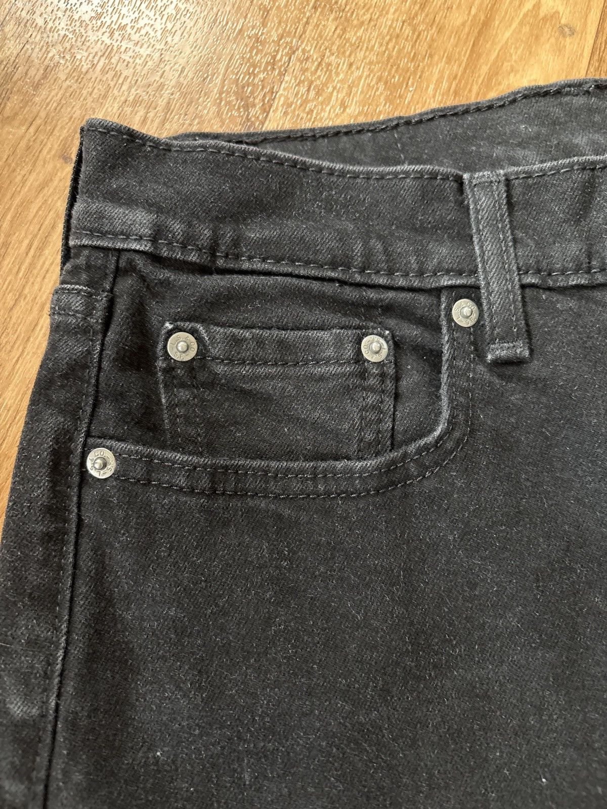 Levi's Levi’s Black Jean Shorts Size US 30 / EU 46 - 5 Thumbnail
