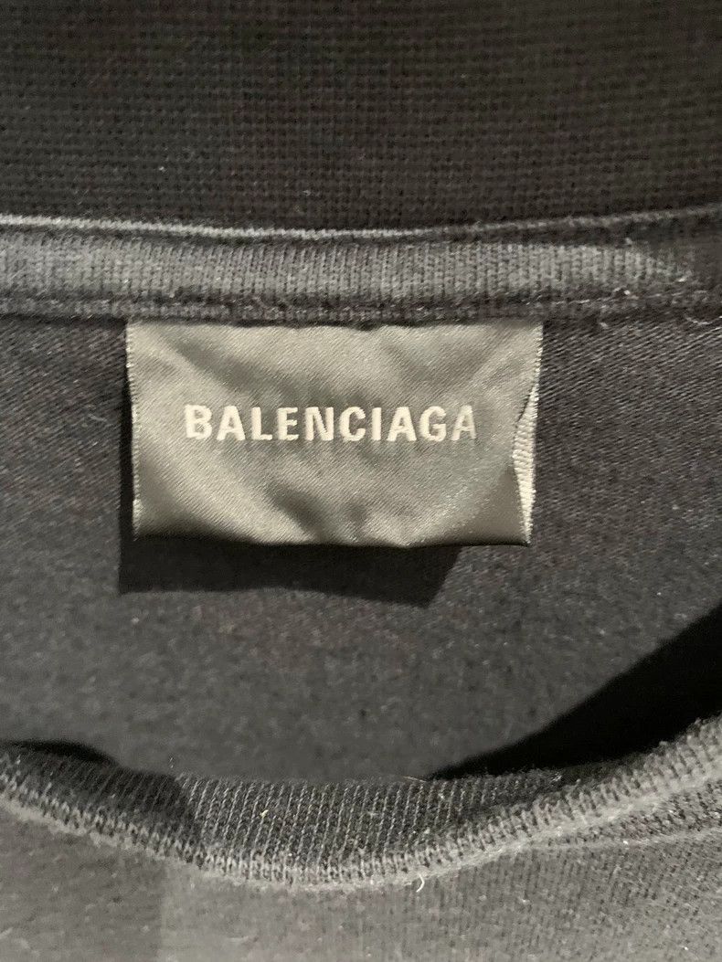 Balenciaga BALENCIAGA Black T-shirt Size US M / EU 48-50 / 2 - 6 Thumbnail