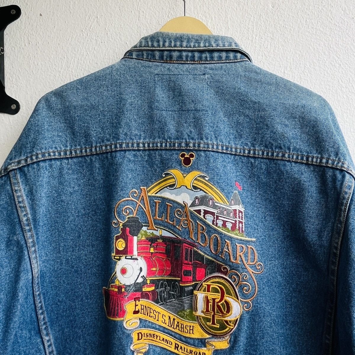 Other Vintage Disneyland Railroad Embroidered Denim Jacket XXL Size US XXL / EU 58 / 5 - 24 Thumbnail
