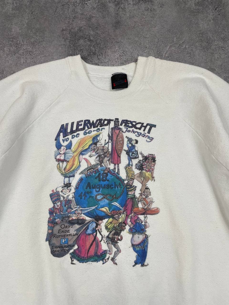 Other Screen Stars Vintage CGraphic Sweatshirt Crewneck White Size US M / EU 48-50 / 2 - 2 Thumbnail