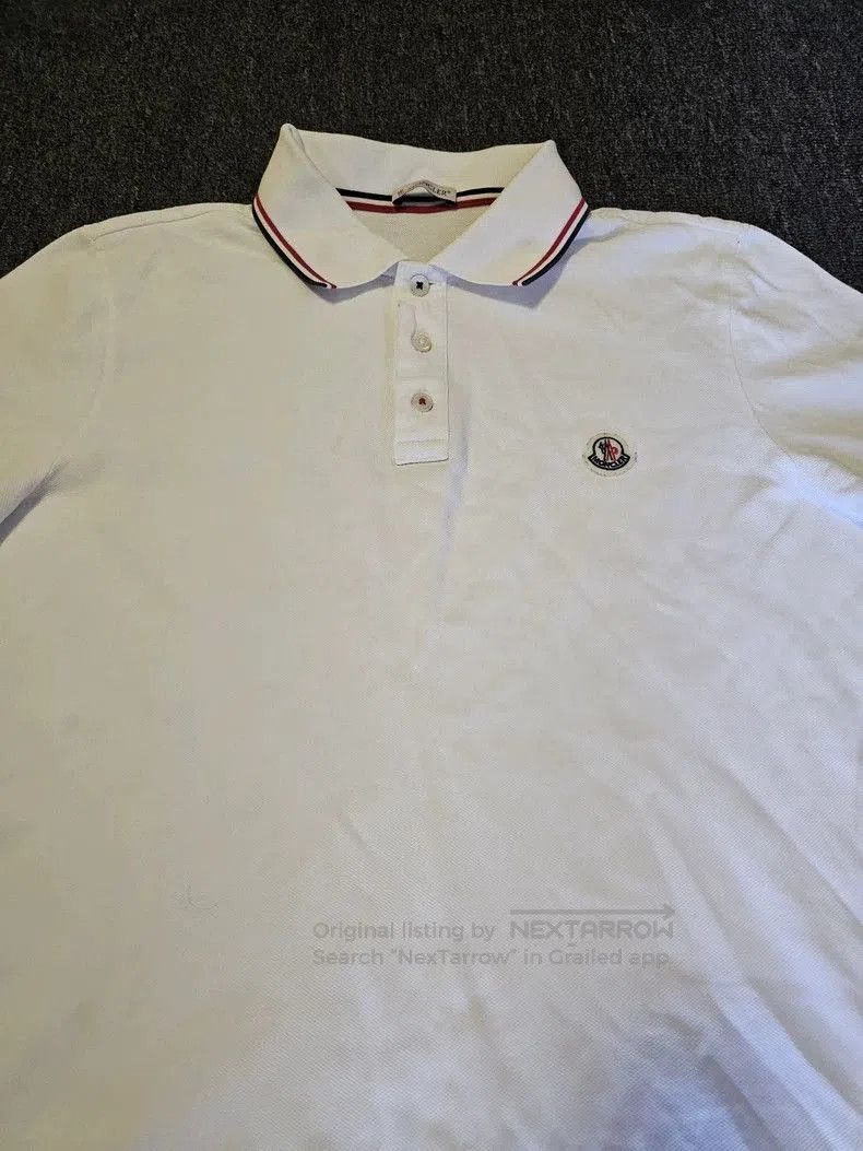 Moncler Moncler Men's Short Sleeve Polo Shirt. Size US M / EU 48-50 / 2 - 2 Thumbnail