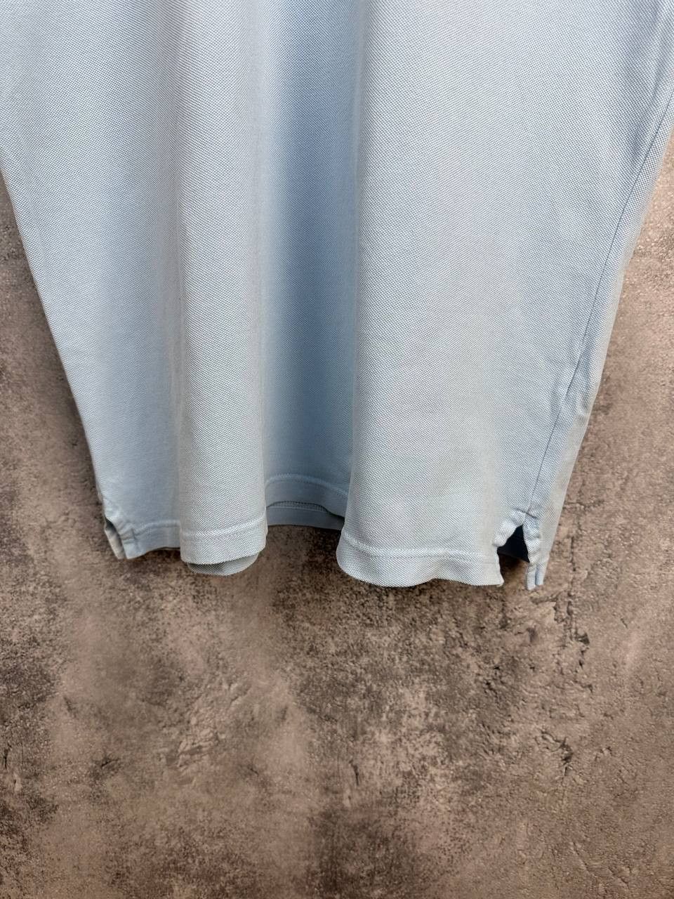 Fedeli Fedeli Polo Shirt Light Blue Short Sleeve Top Made in Italy Size US L / EU 52-54 / 3 - 6 Thumbnail