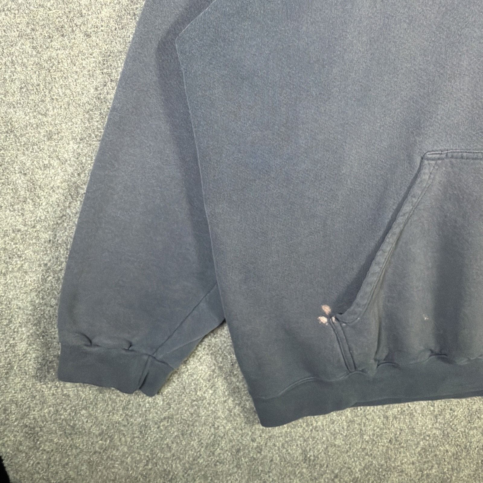 Nike Vintage Nike Hoodie Mens 2XL Navy 90s Baggy Center Swoosh Size US XXL / EU 58 / 5 - 5 Thumbnail