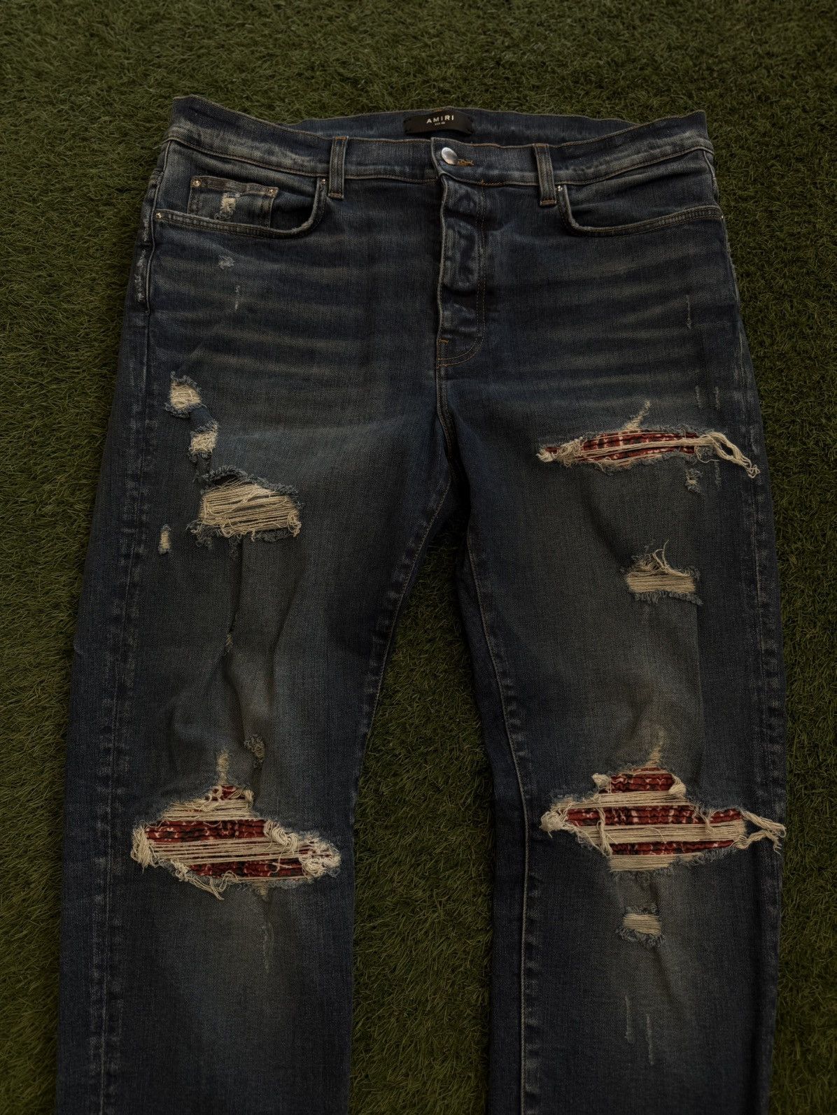 Amiri Amiri MX1 Red Bandanna Patch Size 40 🧼 Size US 40 / EU 56 - 8 Thumbnail