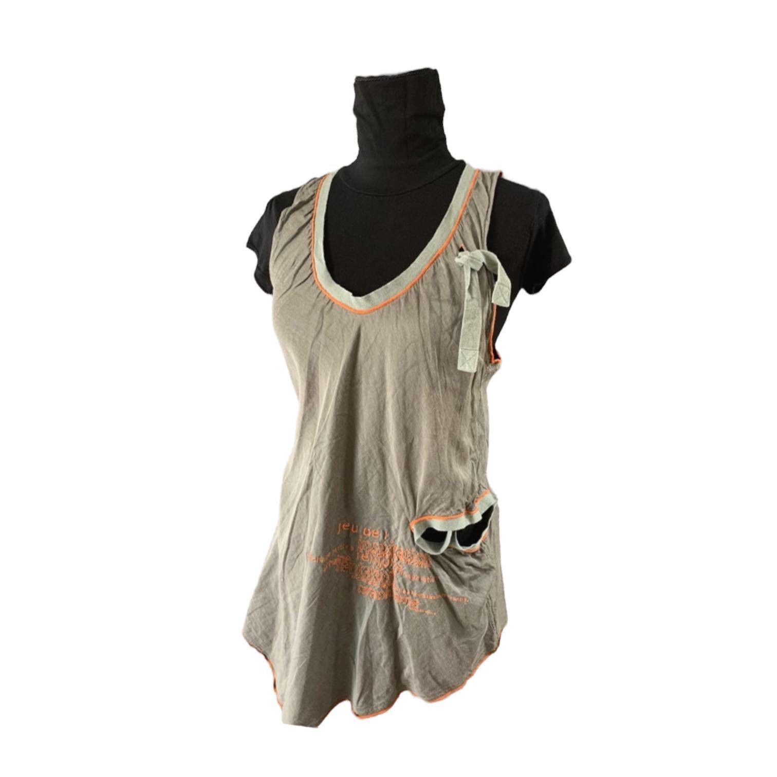 Cop Copine The Cop Copine Khaki Lace Top Size ONE SIZE - 2 Thumbnail
