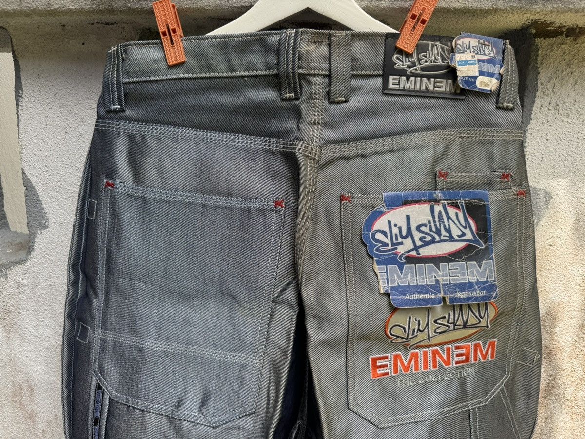 Eminem × Vintage VERY RARE🔥Vintage EMINEM HIPHOP BAGGY FLARE PANTS BOSS02 Size US 34 / EU 50 - 10 Thumbnail