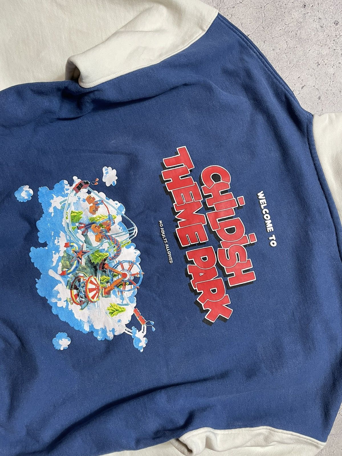 Other Vintage Baggy Childish Theme Park Big Logo Skate Hoodie Y2K Size US M / EU 48-50 / 2 - 11 Thumbnail