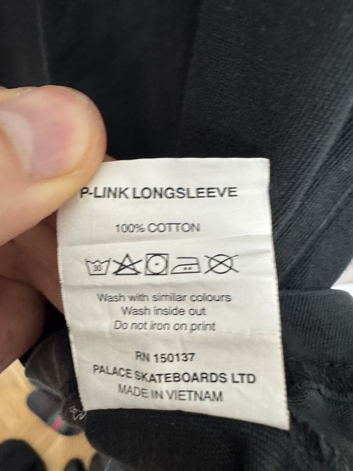 Palace Palace P-Link Chain Logo L/S Long Sleeve Tee Shirt Skate Size US M / EU 48-50 / 2 - 7 Thumbnail