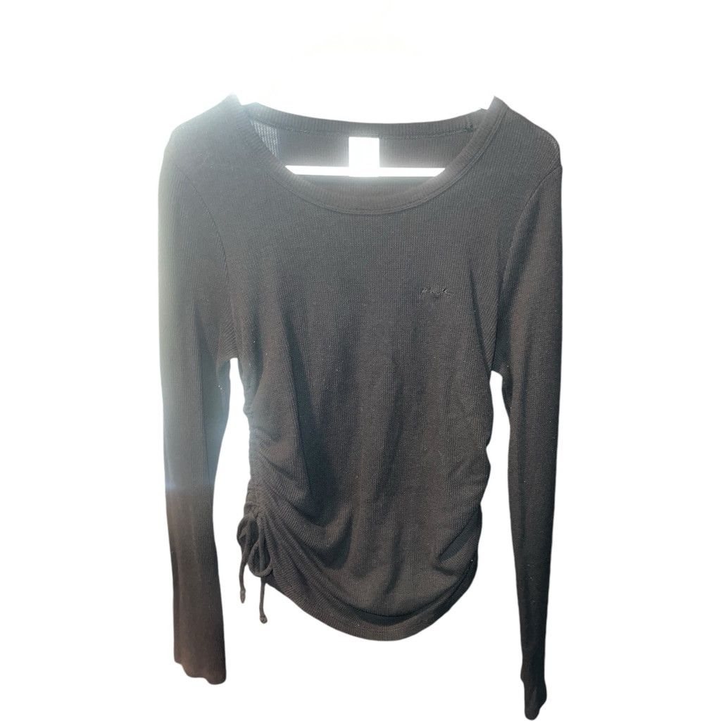 Pink Women's PINK Black Long Sleeve Shirt Size L Size L / US 10 / IT 46 - 1 Thumbnail