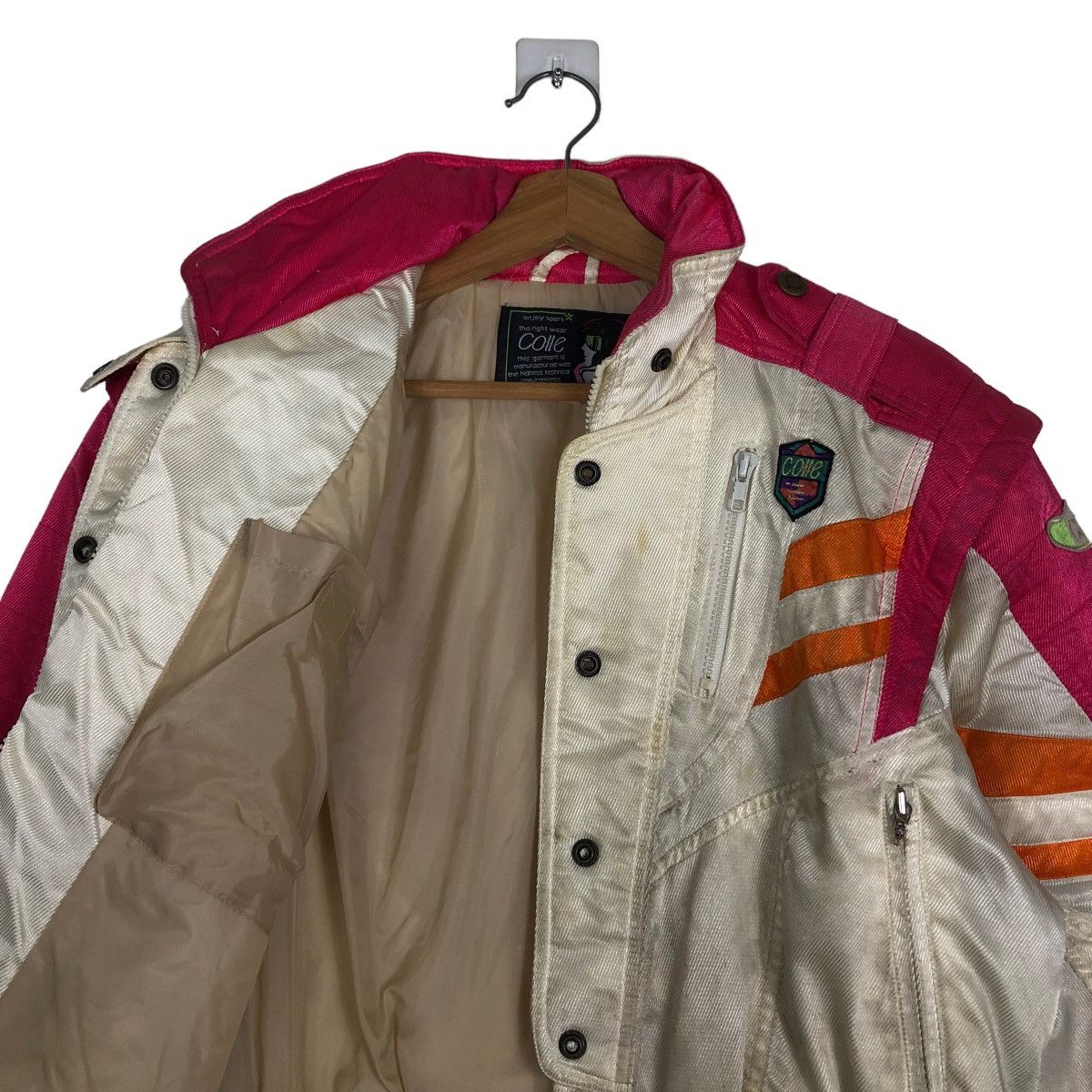 Japanese Brand 🔥90’s Vintage Ski Jacket Cropped Design Colle Japan Made Size US M / EU 48-50 / 2 - 10 Thumbnail