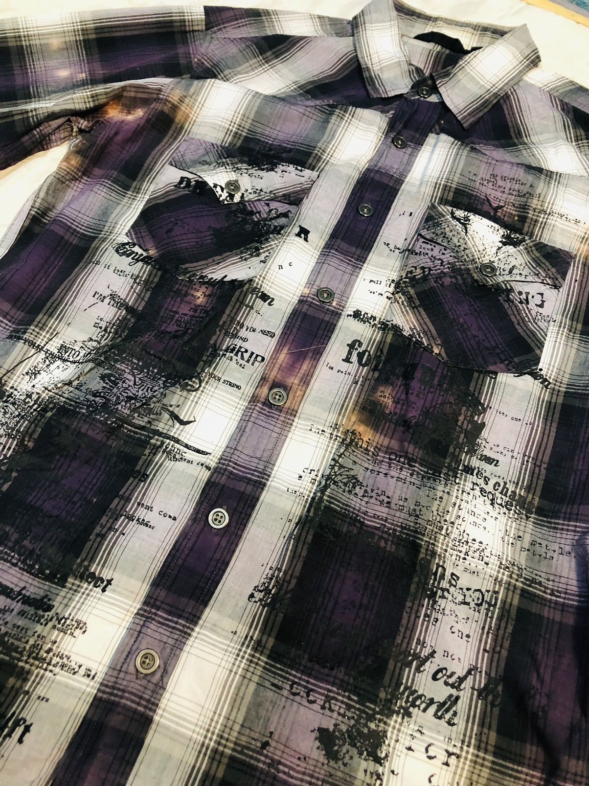 If Six Was Nine × Japanese Brand Batsu Studio Japan Punk Buttoned Shirt (16) Size US XL / EU 56 / 4 - 4 Thumbnail