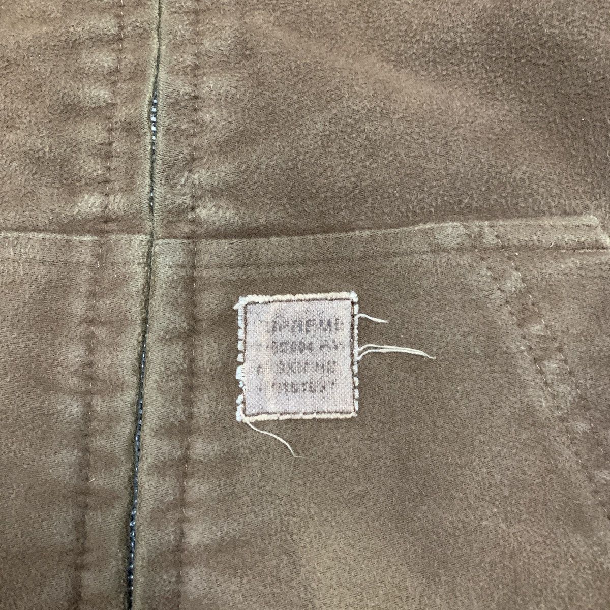 Supreme Vtg Supreme Moleskin Sun Faded AW2004 Worker Jacket Size US L / EU 52-54 / 3 - 9 Thumbnail