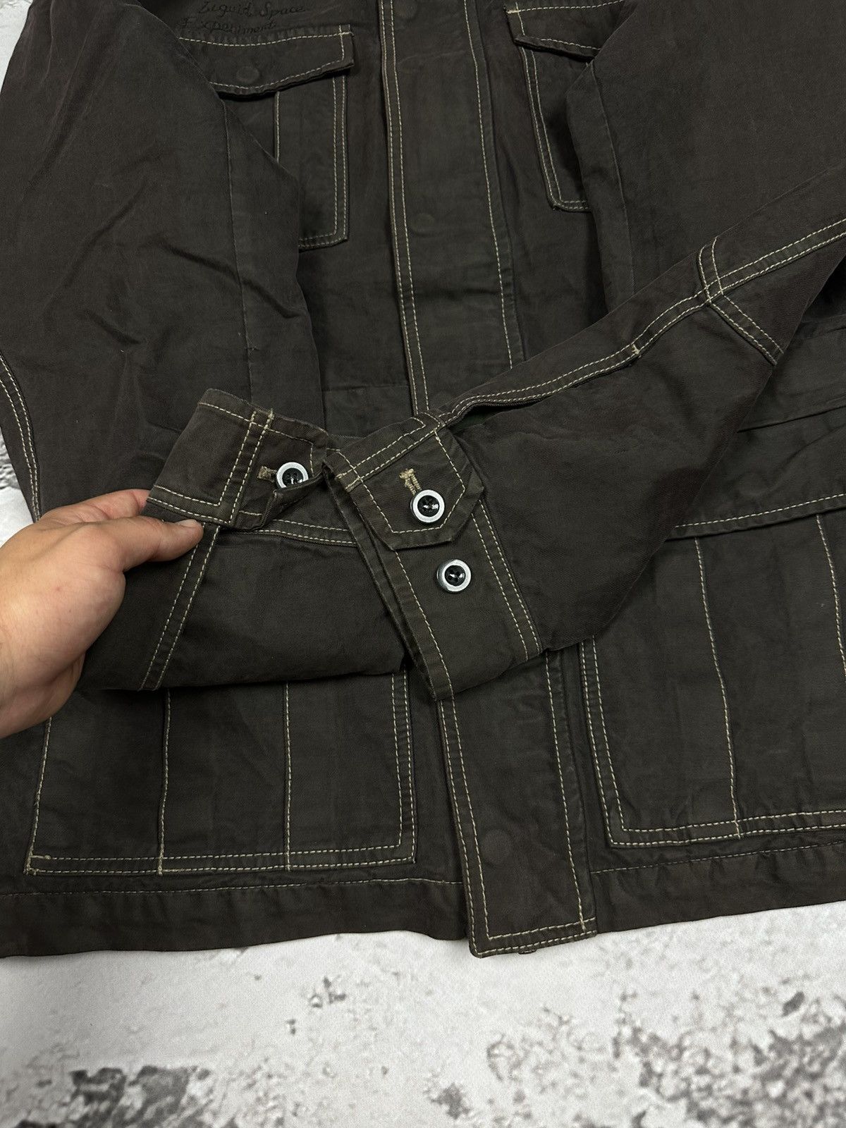 Diesel Diesel Liquid Space Experiment Multipocket Tactical Jacket Size US XL / EU 56 / 4 - 3 Thumbnail