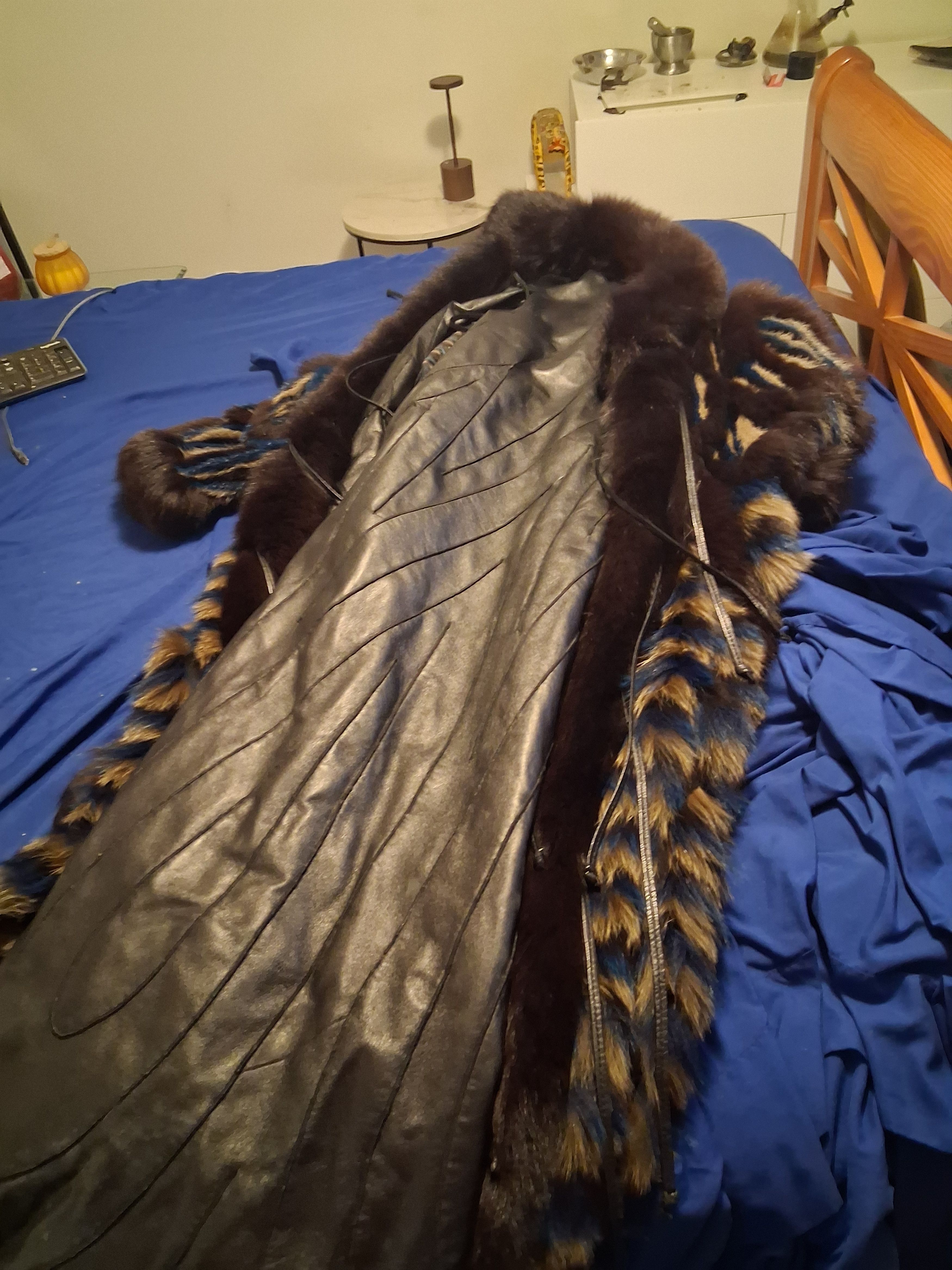 Other 1970s Grunstein Couture Mink & Raccoon Coat (70s, Finland) Size M / US 6-8 / IT 42-44 - 6 Thumbnail