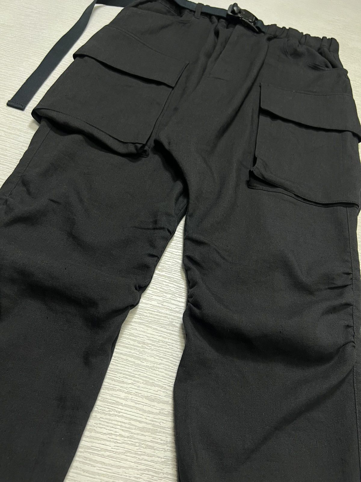 The Viridi-anne The Viridi-Anne - Wool Linen Cargo Pants Size US 30 / EU 46 - 7 Thumbnail