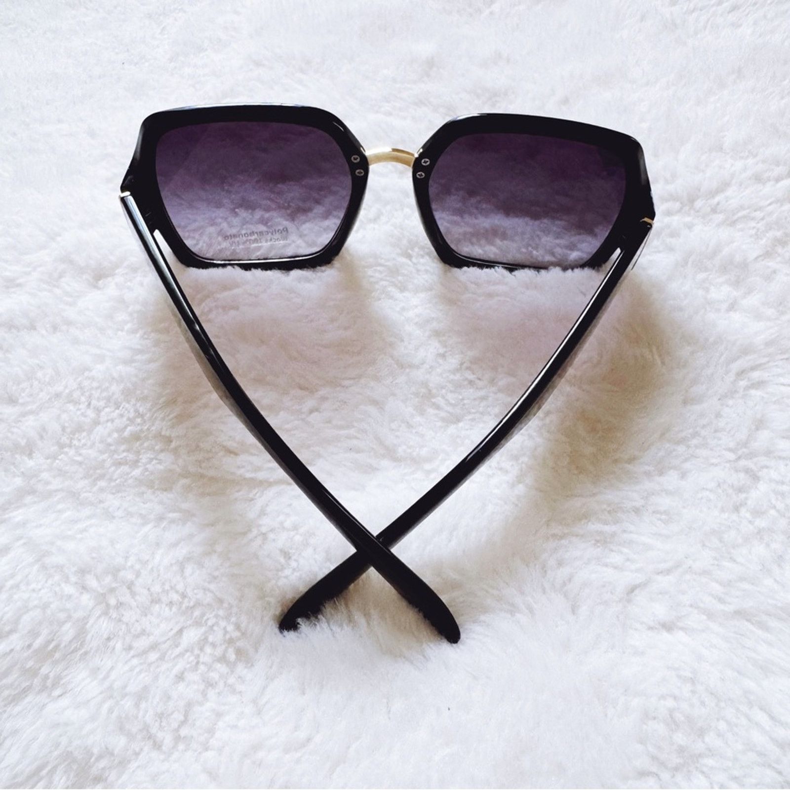 Other Layla Black Sleek Square Sunglasses Size ONE SIZE - 9 Thumbnail