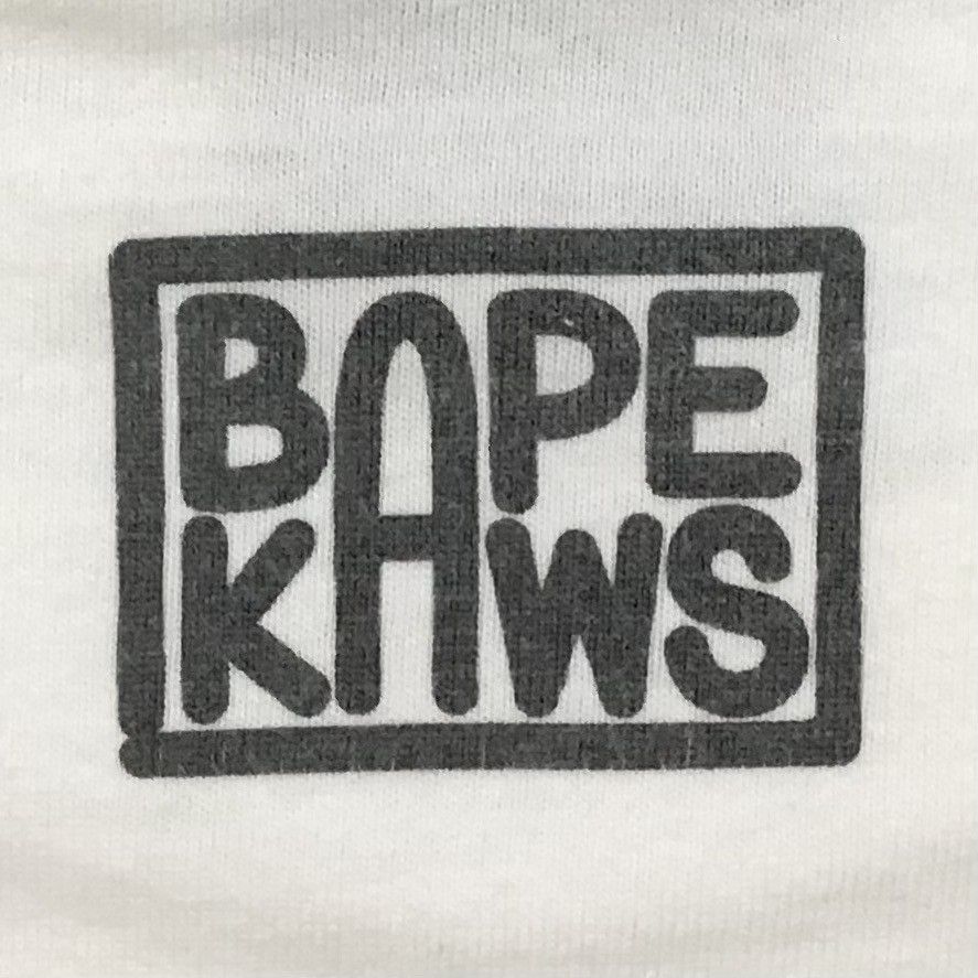 Bape × Kaws × Nigo BAPE × KAWS WARM REGARDS logo T-shirt a bathing ape NIGO Size US L / EU 52-54 / 3 - 4 Thumbnail
