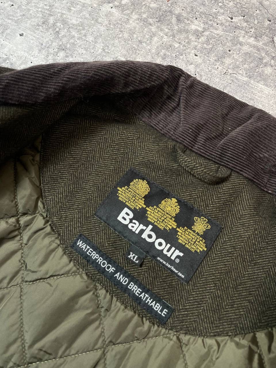 Barbour Vintage Barbour Herringbone Challenger Waterproof Jacket Y2K Size US XL / EU 56 / 4 - 8 Thumbnail