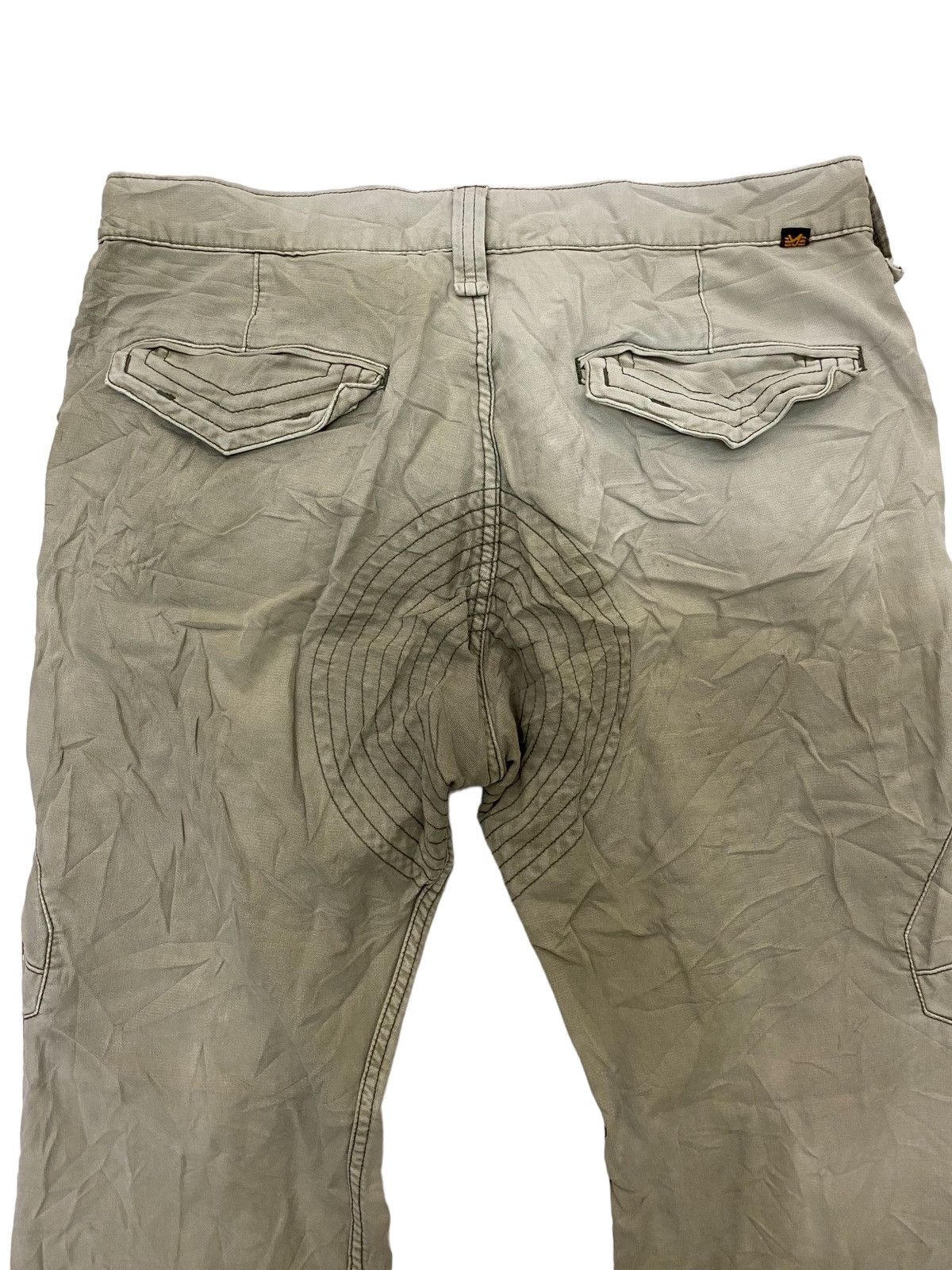 Alpha Industries × Vintage Vintage Alpha Industries Faded Cargo Pants Size US 34 / EU 50 - 6 Thumbnail