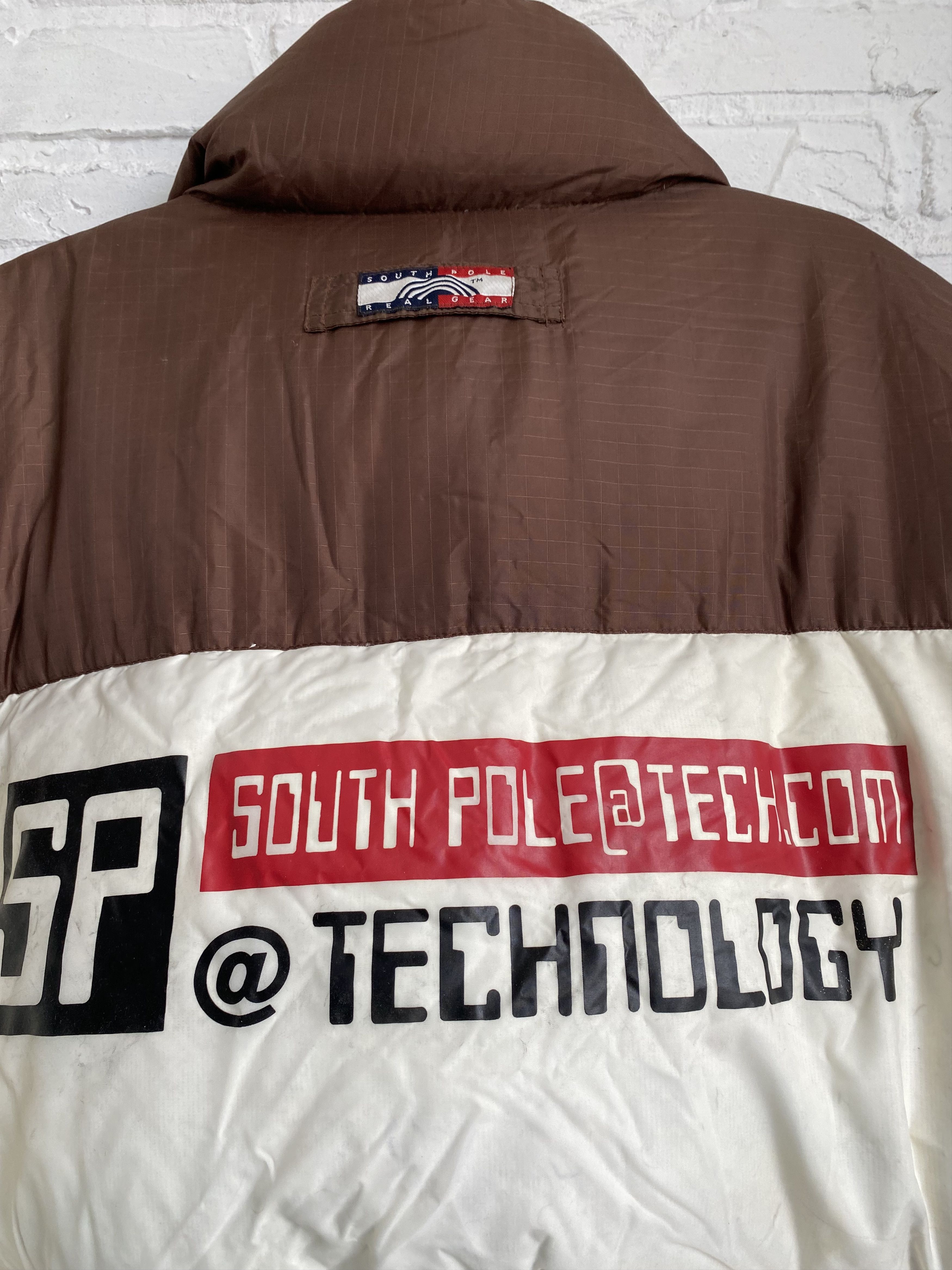 Southpole Vintage 90s South Pole Multi Tech puffer Down Jacket Size US XXL / EU 58 / 5 - 10 Thumbnail
