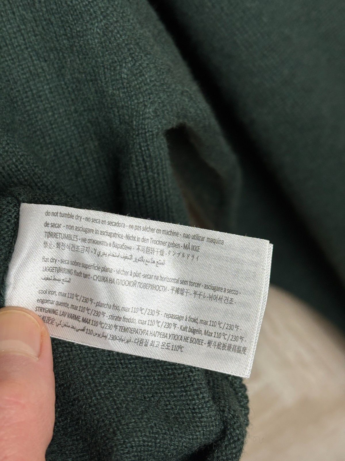 Suitsupply Suitsupply Pure Cashmere Crew Neck Sweater Size fits XL Size US XL / EU 56 / 4 - 11 Thumbnail