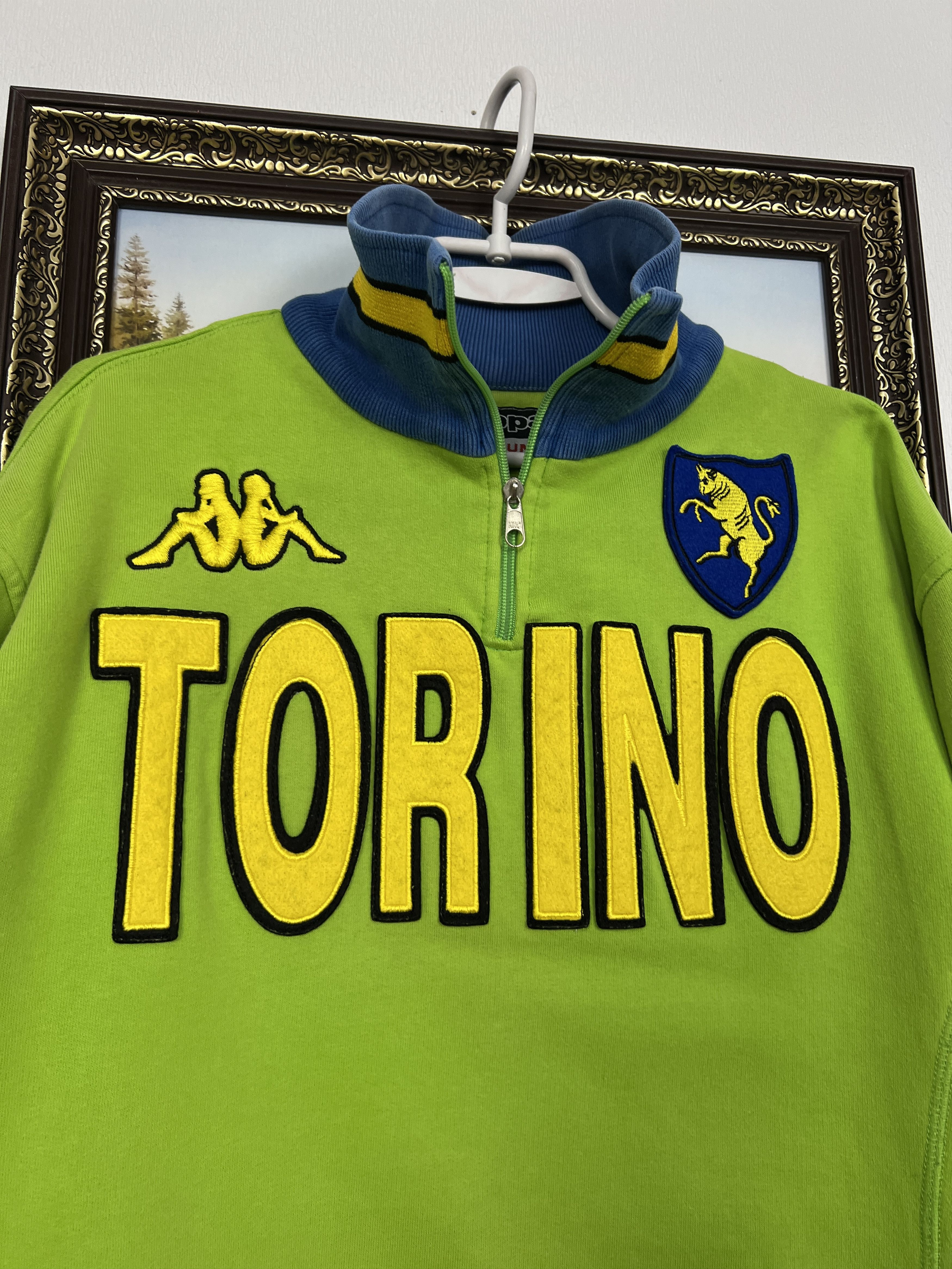 Kappa Torino Football Jacket Soccer Sweatshirt Track Top Maglia Size US M / EU 48-50 / 2 - 3 Thumbnail
