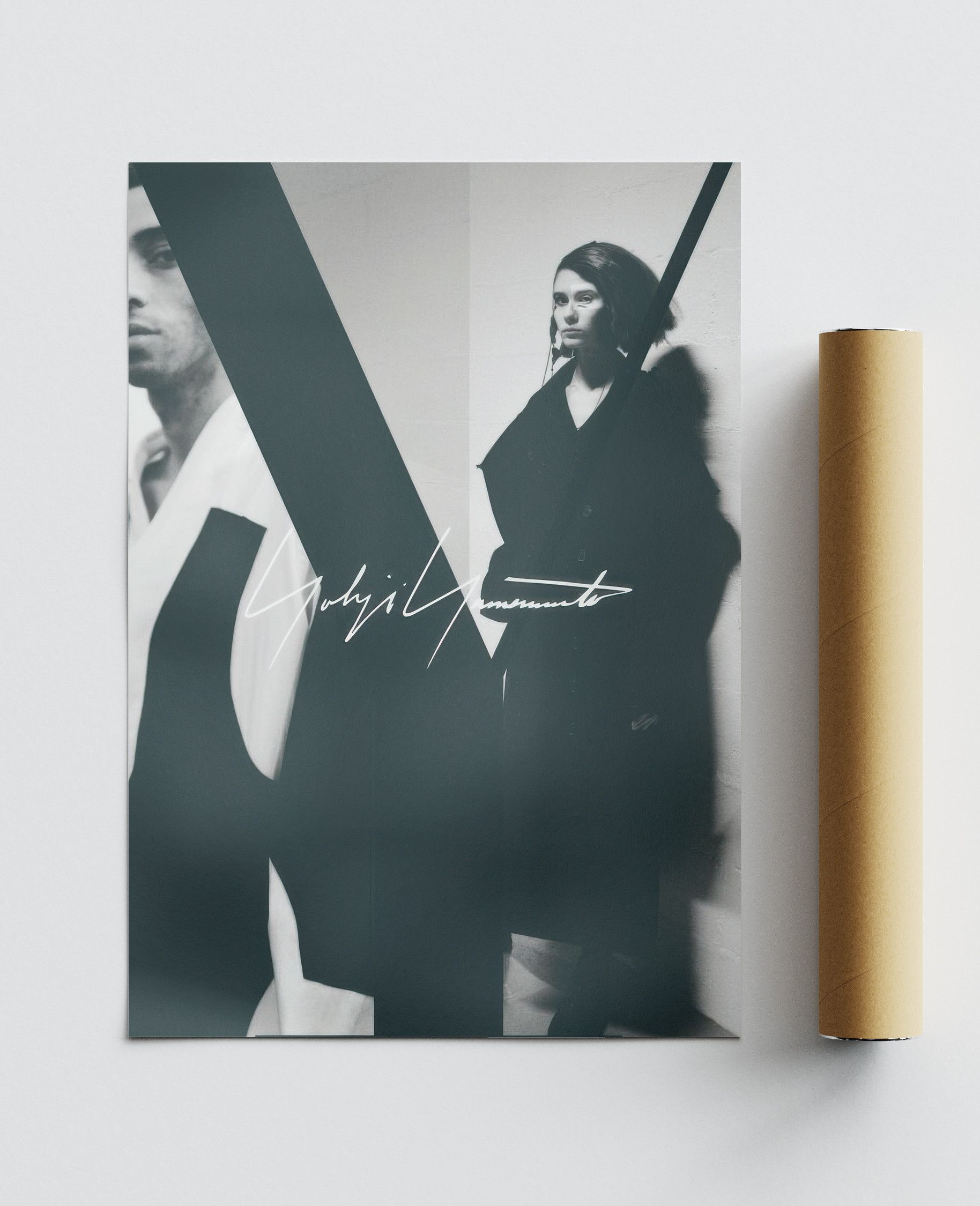 Yohji Yamamoto Yohji Yamamoto Art Poster Gift Vintage Archive Lookbook Logo Size ONE SIZE - 3 Thumbnail
