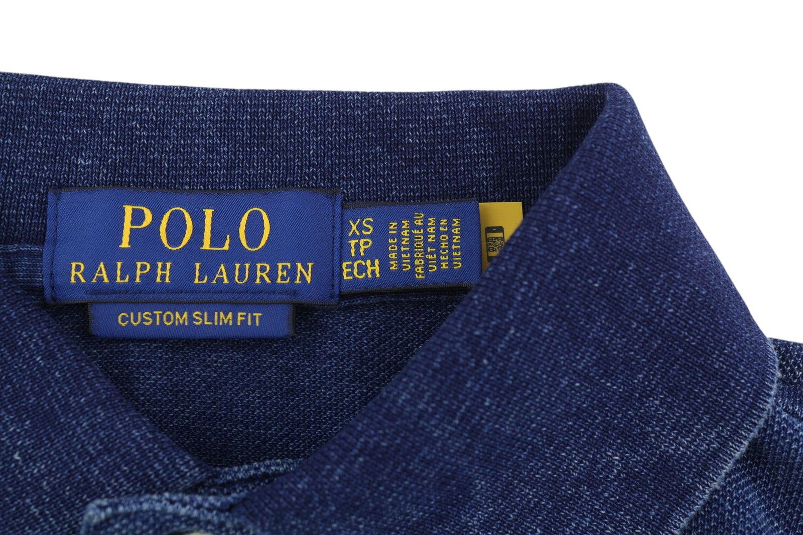 Polo Ralph Lauren CUSTOM SLIM FIT XS Blue Short Sleeve Polo T-Shirt 84539 Size US XS / EU 42 / 0 - 5 Thumbnail