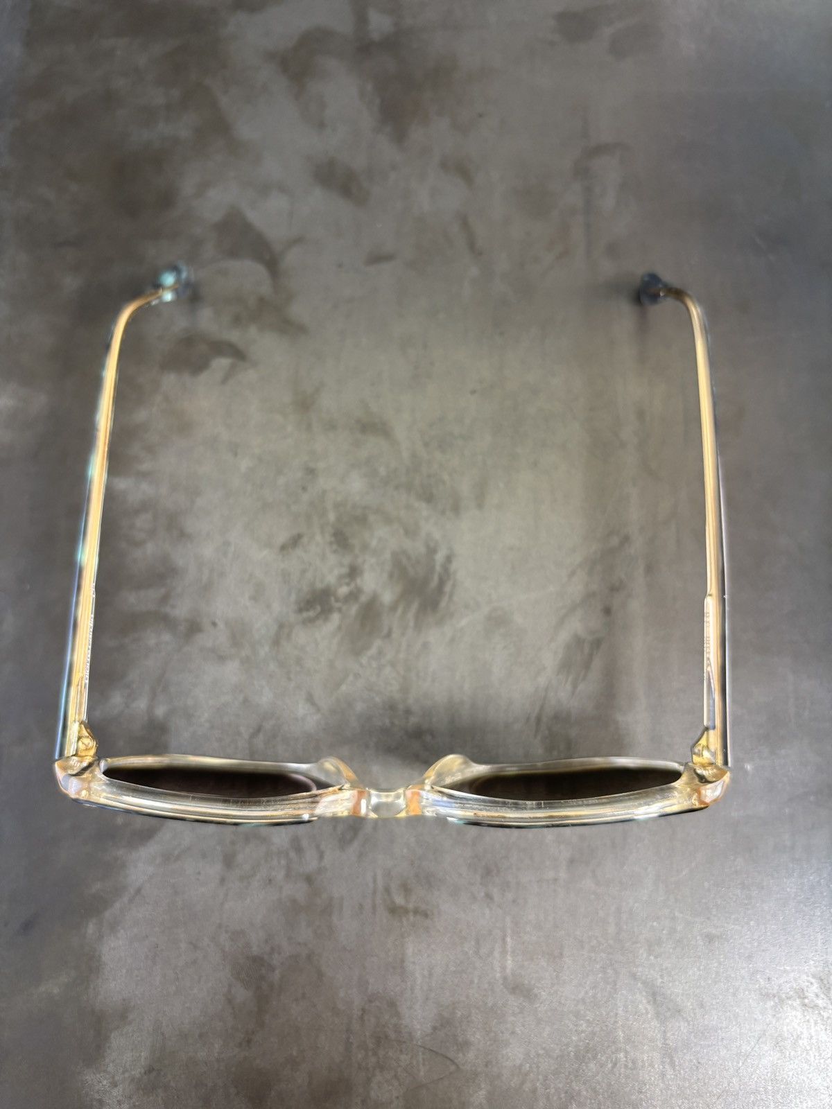 Pierre Cardin × Vintage 1980s Pierre Cardin Sunglasses Marble Wayfarer Angular Geome Size ONE SIZE - 14 Thumbnail