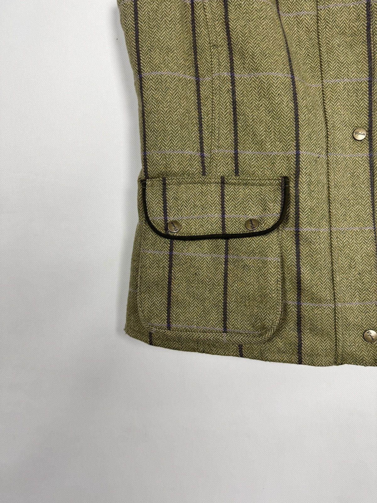 Vintage Rydale Country Clothing Zip Vest Wool Belton Tweed Waistcoat Size XL / US 12-14 / IT 48-50 - 4 Thumbnail