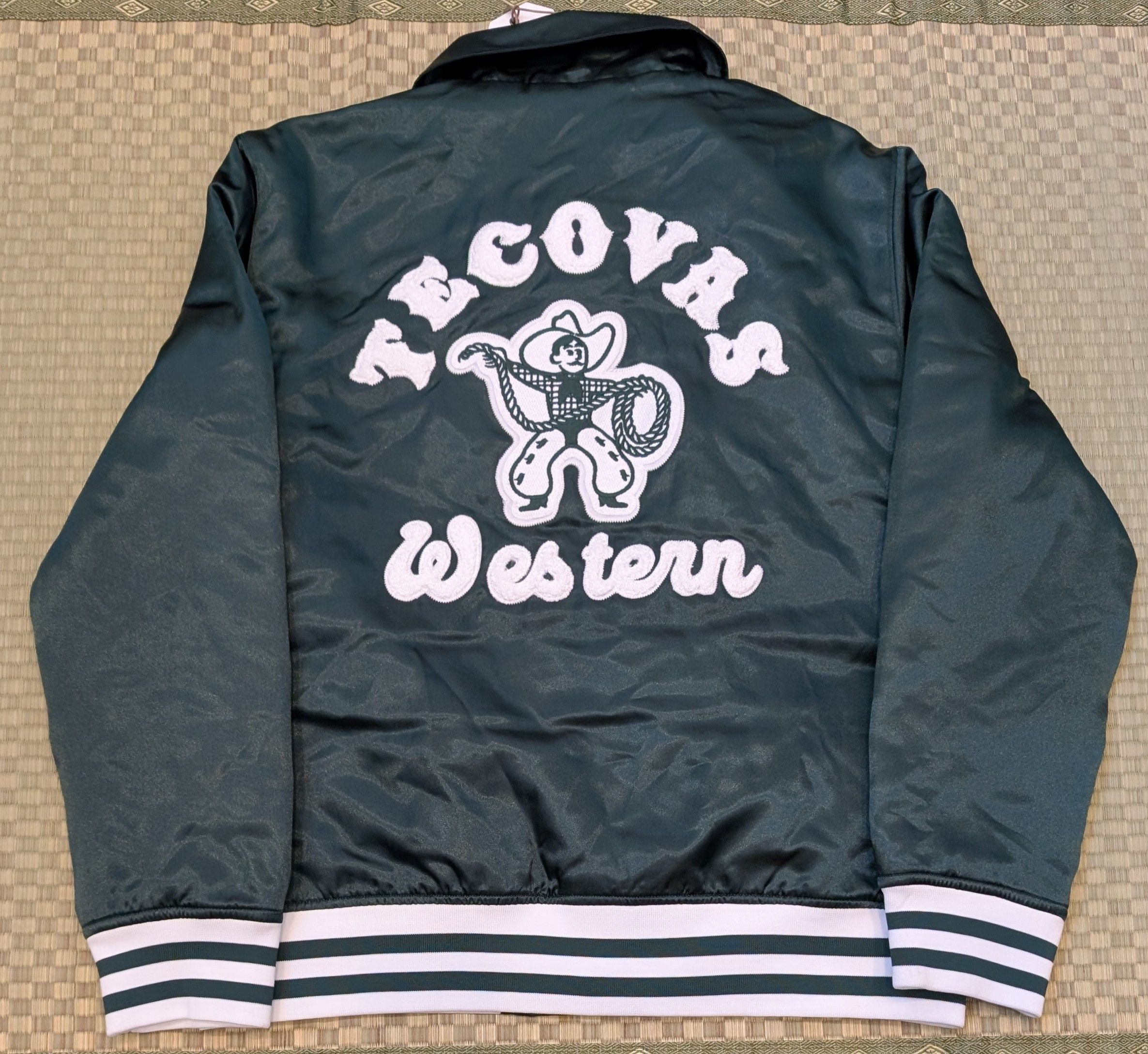 Tecovas NWT RARE Tecovas Western Goods Varsity Jacket Size US L / EU 52-54 / 3 - 1 Thumbnail