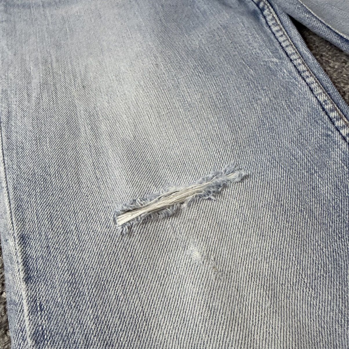 Levi's Vintage Clothing Vintage 80s 503-0217 Light Faded Washed Distressed Denim Size US 31 - 6 Thumbnail