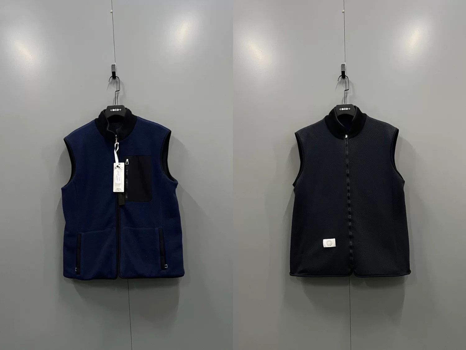 Hermes Hermes Navy Fleece Double-Sided Vest Size US XXL / EU 58 / 5 - 1 Thumbnail
