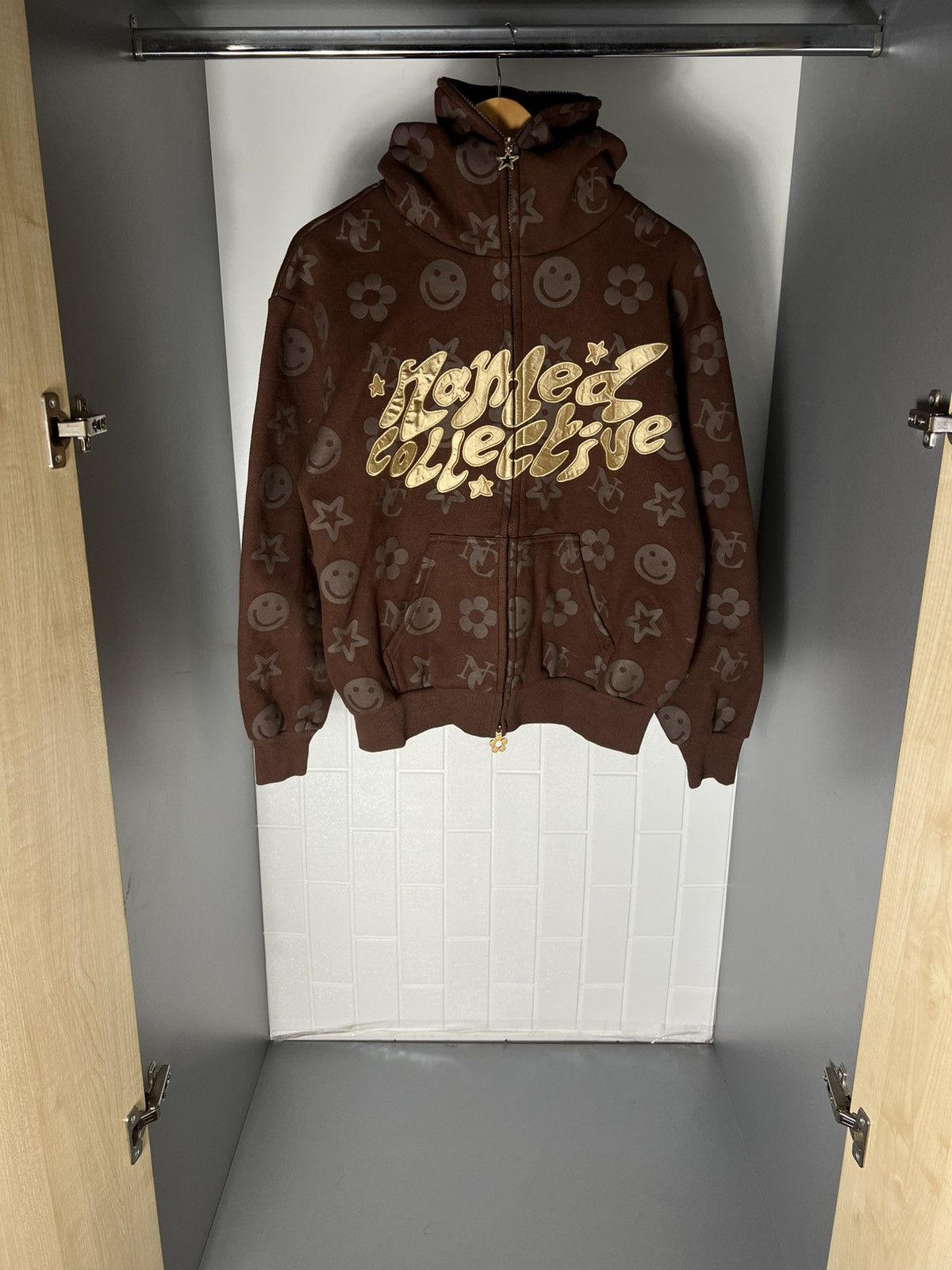 Named Collective VINTAGE NAMED COLLECTIVE FULL ZIP HOODIE BAPE STYLE Y2K SK8 Size US XS / EU 42 / 0 - 5 Thumbnail