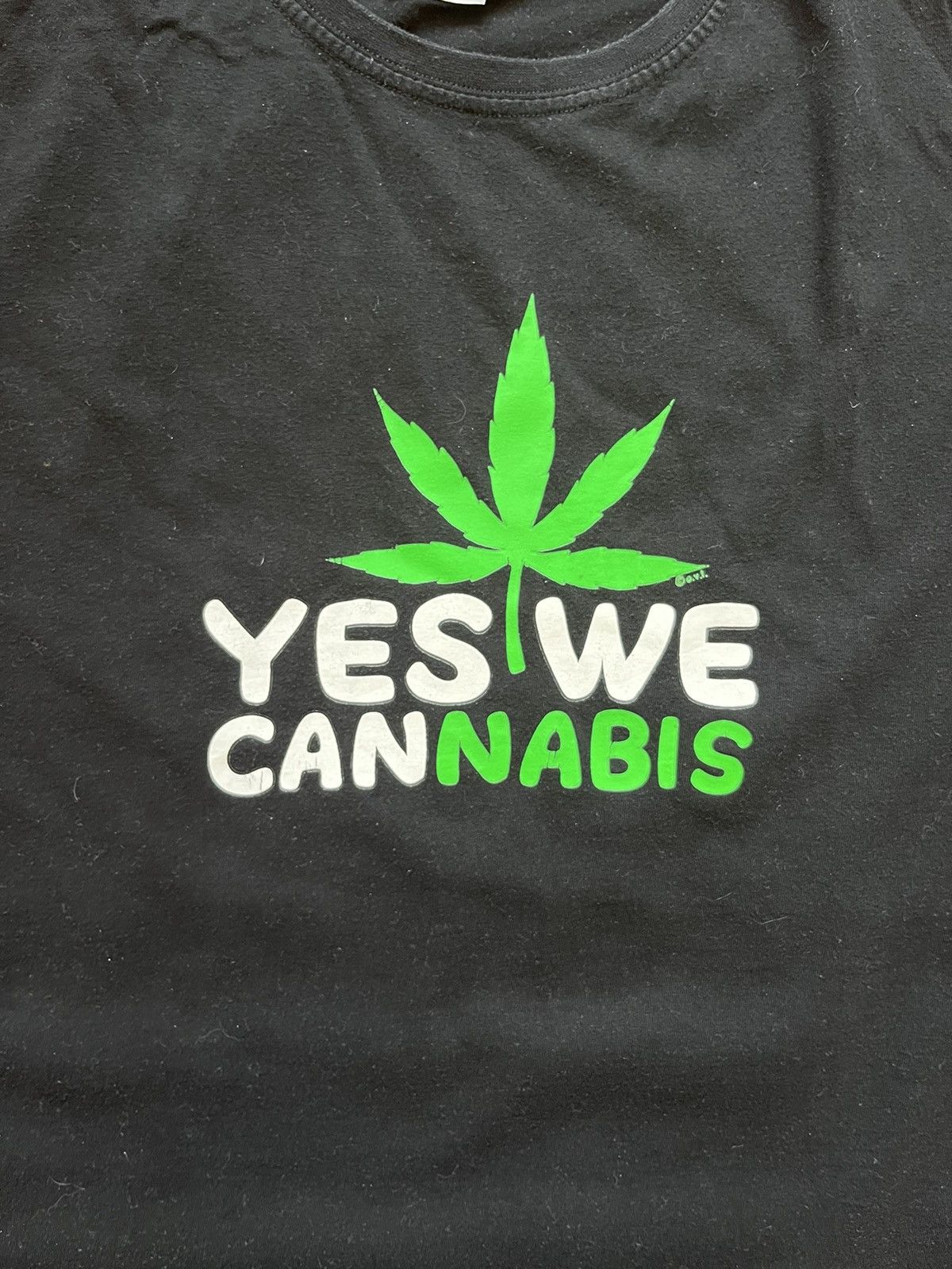 Band Tees Vintage Y2K YES WE CANNABIS Drugs Funny 90's Crazy T-shirt Size US XL / EU 56 / 4 - 3 Thumbnail
