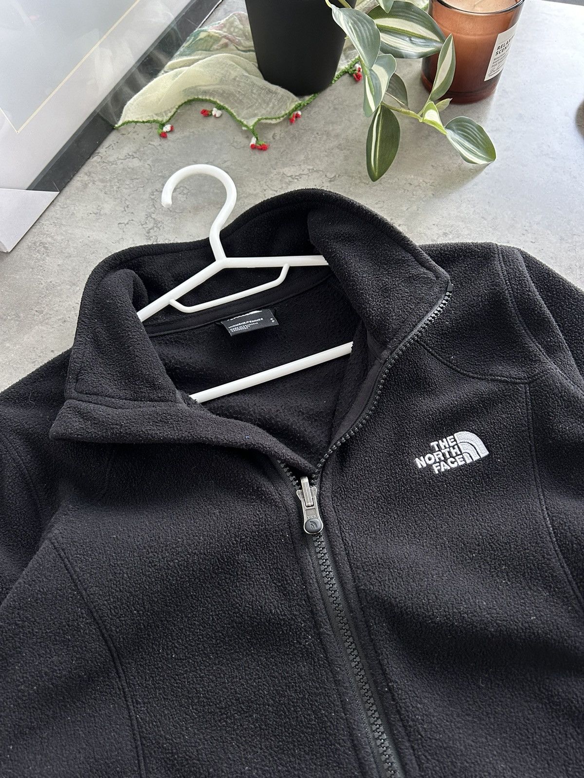 The North Face × Vintage The north face zip black hoodie jacket fleece sweatshirt Size S / US 4 / IT 40 - 4 Thumbnail