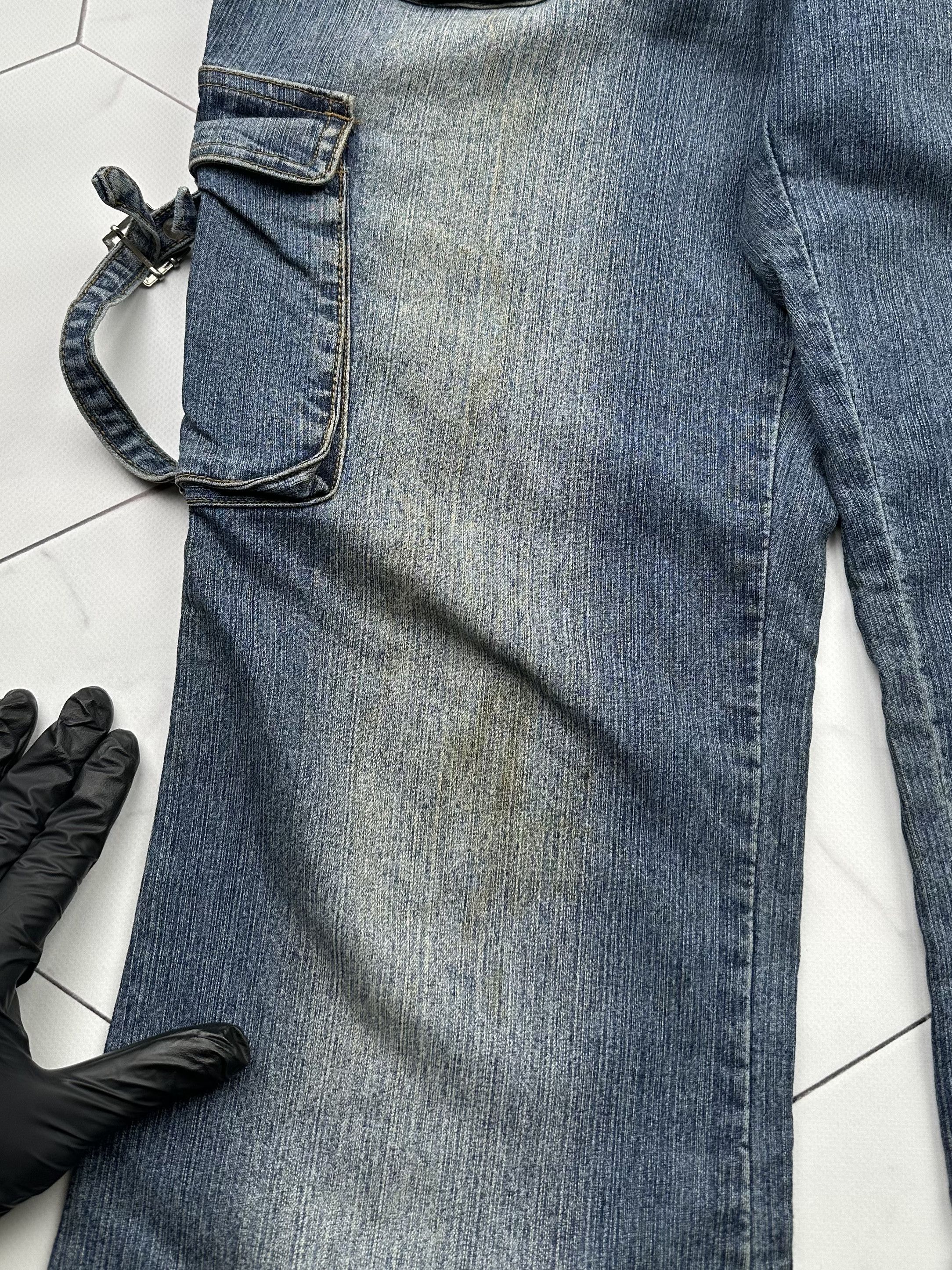 Japanese Brand Vintage Bondage Flare Jeans (B398)E2 Size US 32 / EU 48 - 4 Thumbnail