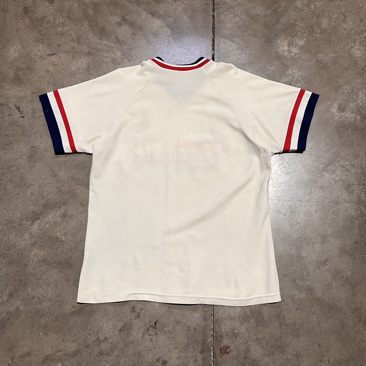 MLB Vintage 80s St Louis Cardinals Sand Knit Jersey Raglan MLB Size US XL / EU 56 / 4 - 5 Thumbnail