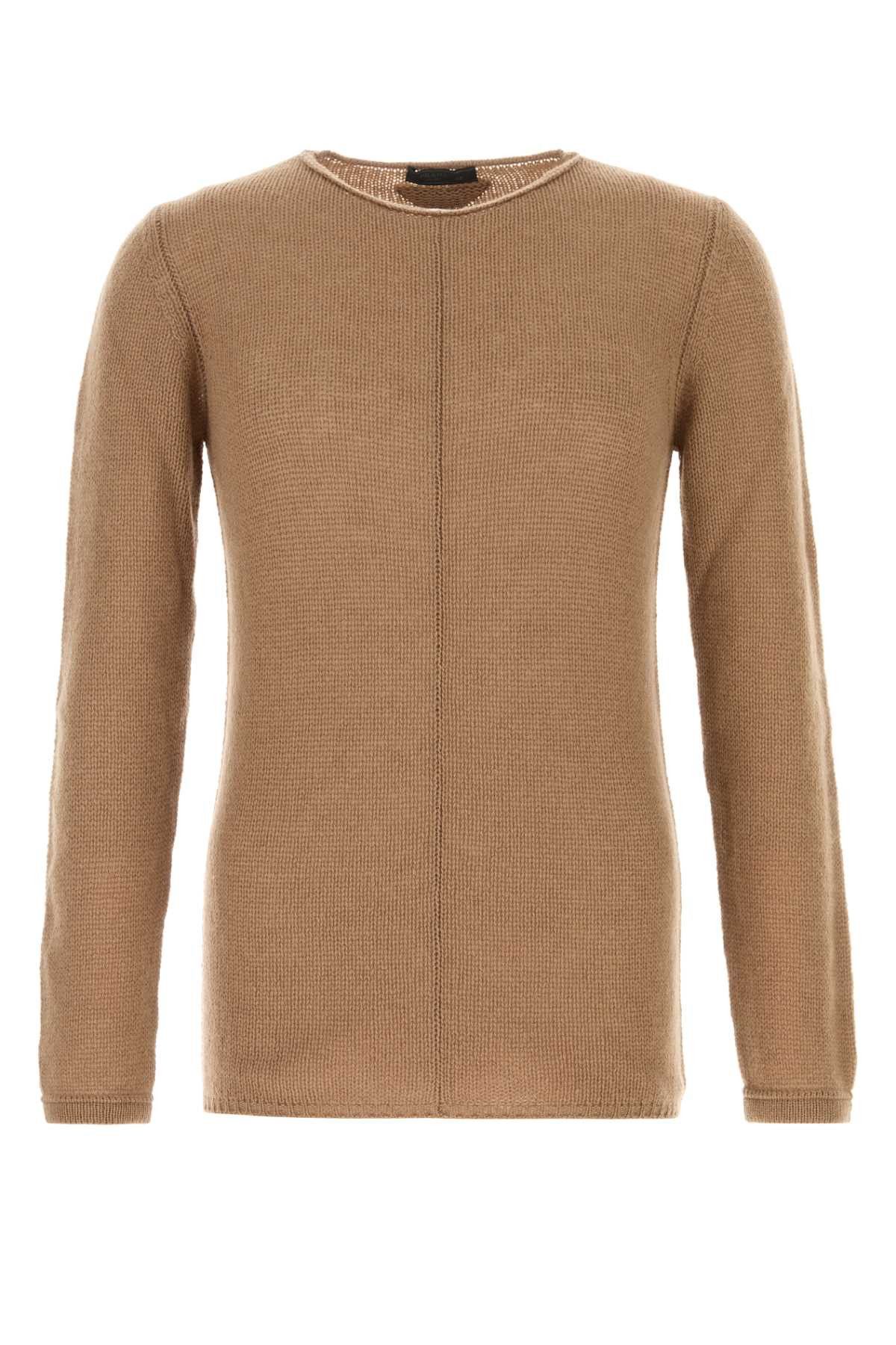 Prada Camel Cashmere Sweater Size US XL / EU 56 / 4 - 1 Thumbnail