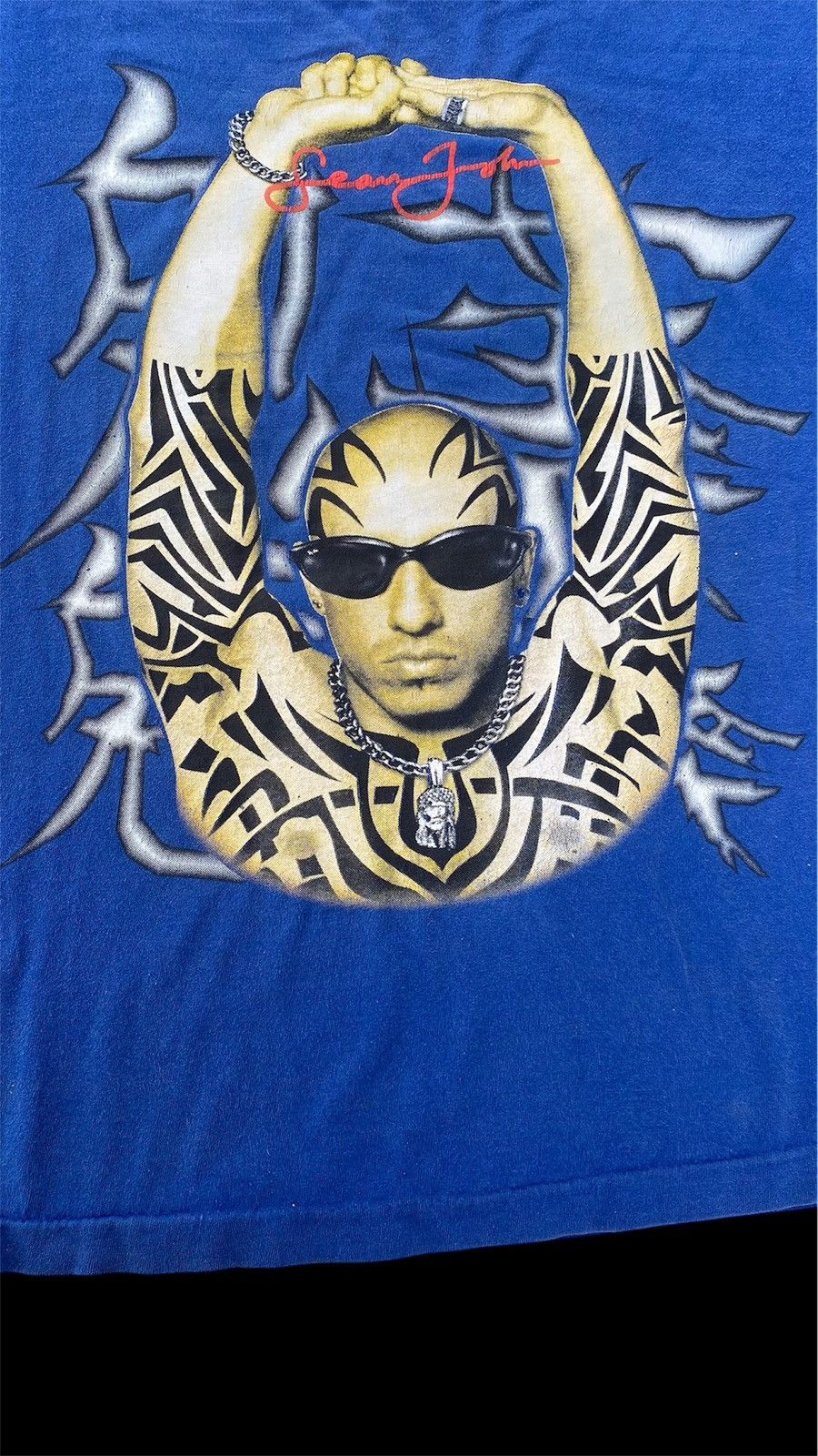 Sean John Sean john tattoo man shirt Size US L / EU 52-54 / 3 - 5 Thumbnail