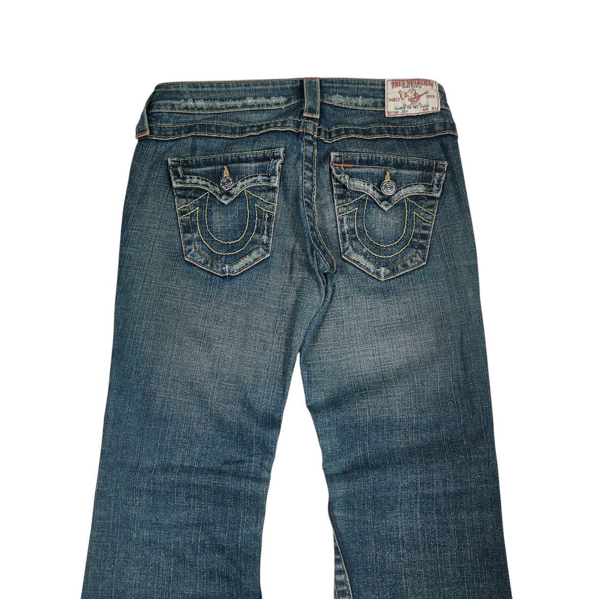 True Religion True Religion Joey Flare Jeans Distressed Rips Size 28" / US 6 / IT 42 - 4 Thumbnail
