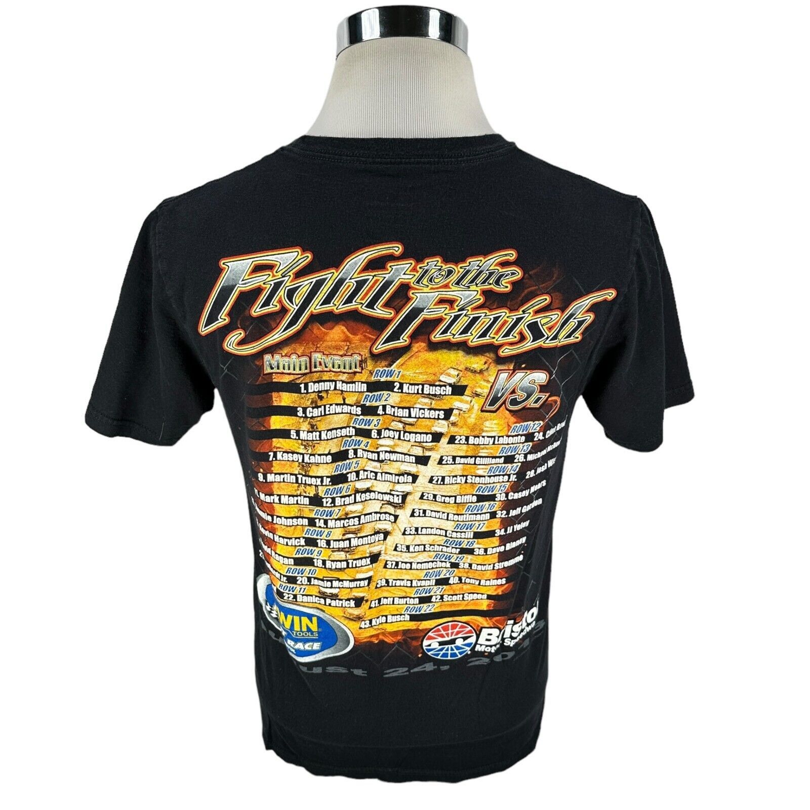 Chase Authentics Chase Authentics Bristol Fight Finish NASCAR T-Shirt Mens M Size US M / EU 48-50 / 2 - 6 Thumbnail