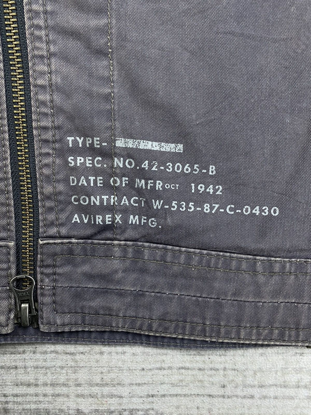 Avirex Vintage Avirex USNCB Navalism Zipper Jacket Size US M / EU 48-50 / 2 - 9 Thumbnail