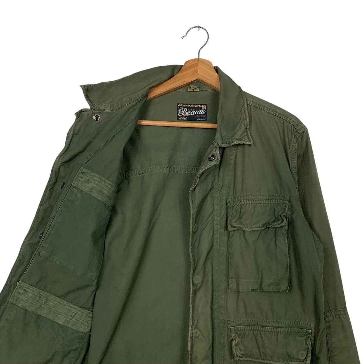 Beams Plus Vintage BEAMS OG Chore Jacket Military Style #2097-C91 Size US M / EU 48-50 / 2 - 8 Thumbnail