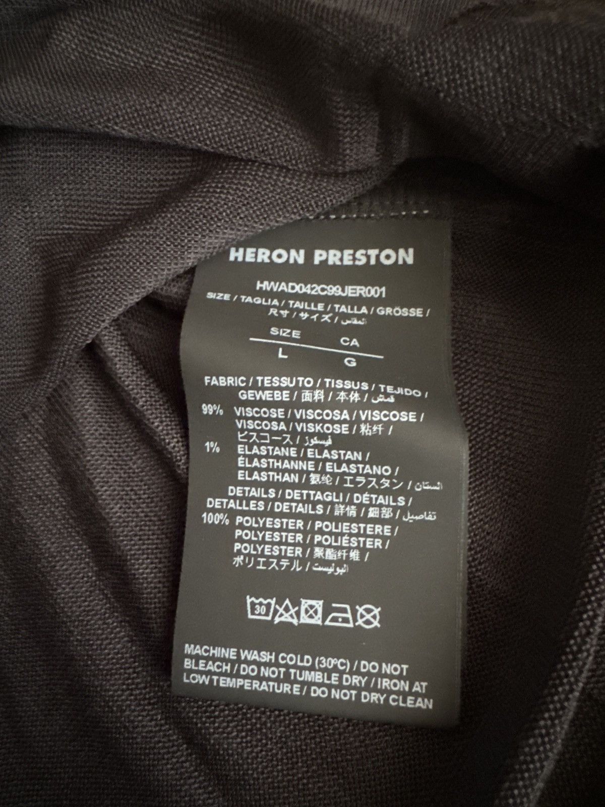 Heron Preston Heron Preston HPNY EMB CUT SHOULDER TOP Black Women’s L Size L / US 10 / IT 46 - 8 Thumbnail
