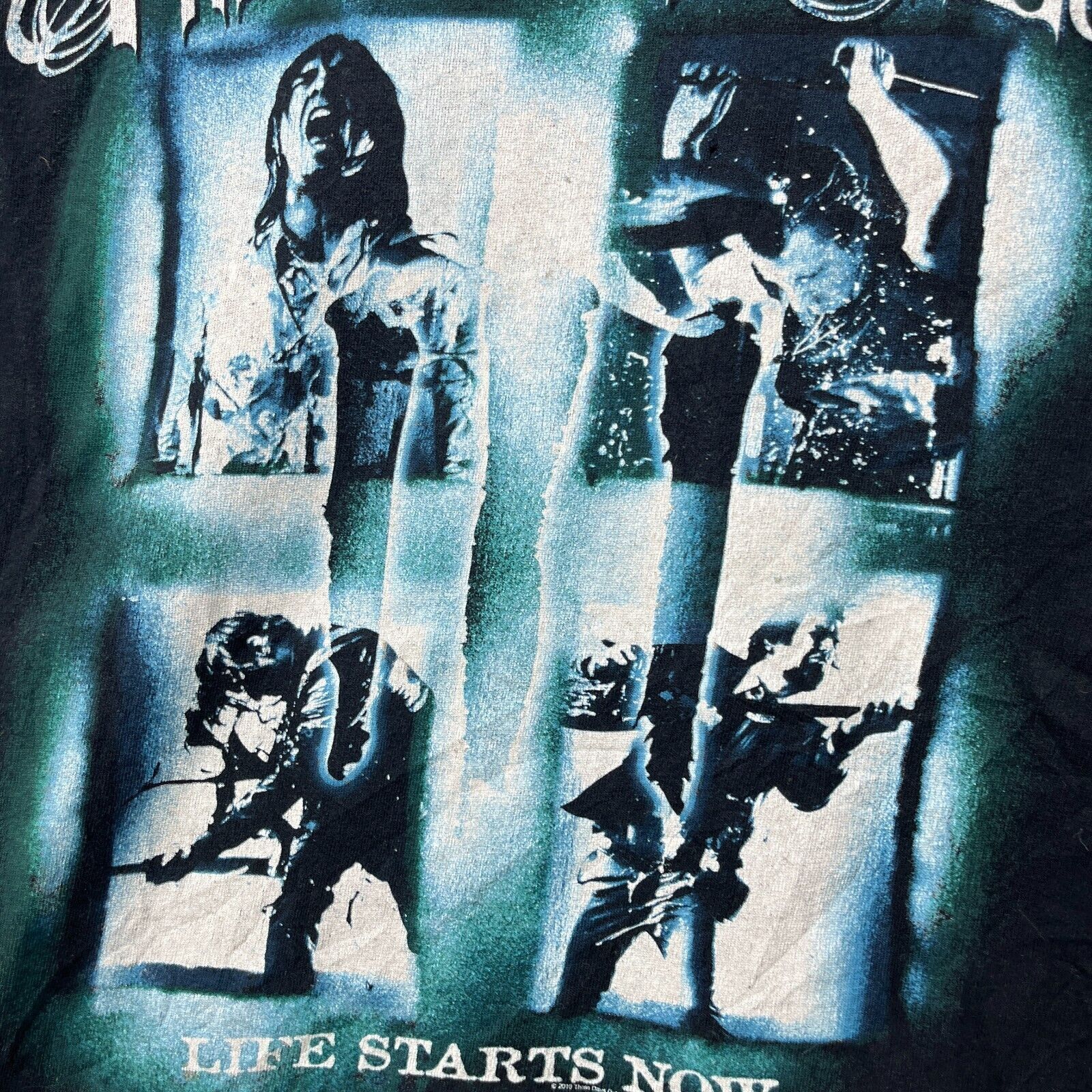 Vintage Vintage Three Days Grace Life Starts Now Band Tour Large Size US L / EU 52-54 / 3 - 4 Thumbnail