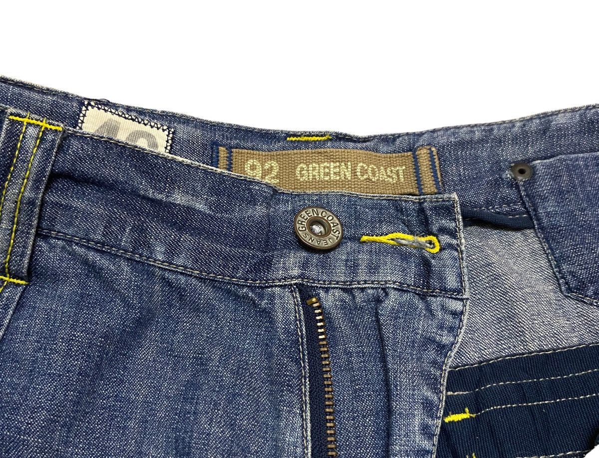 If Six Was Nine × Japanese Brand × Le Grande Bleu (L.G.B.) Rare Design Vintage Green Coast Tactical Baggy Jeans 2000s Size US 32 / EU 48 - 7 Thumbnail