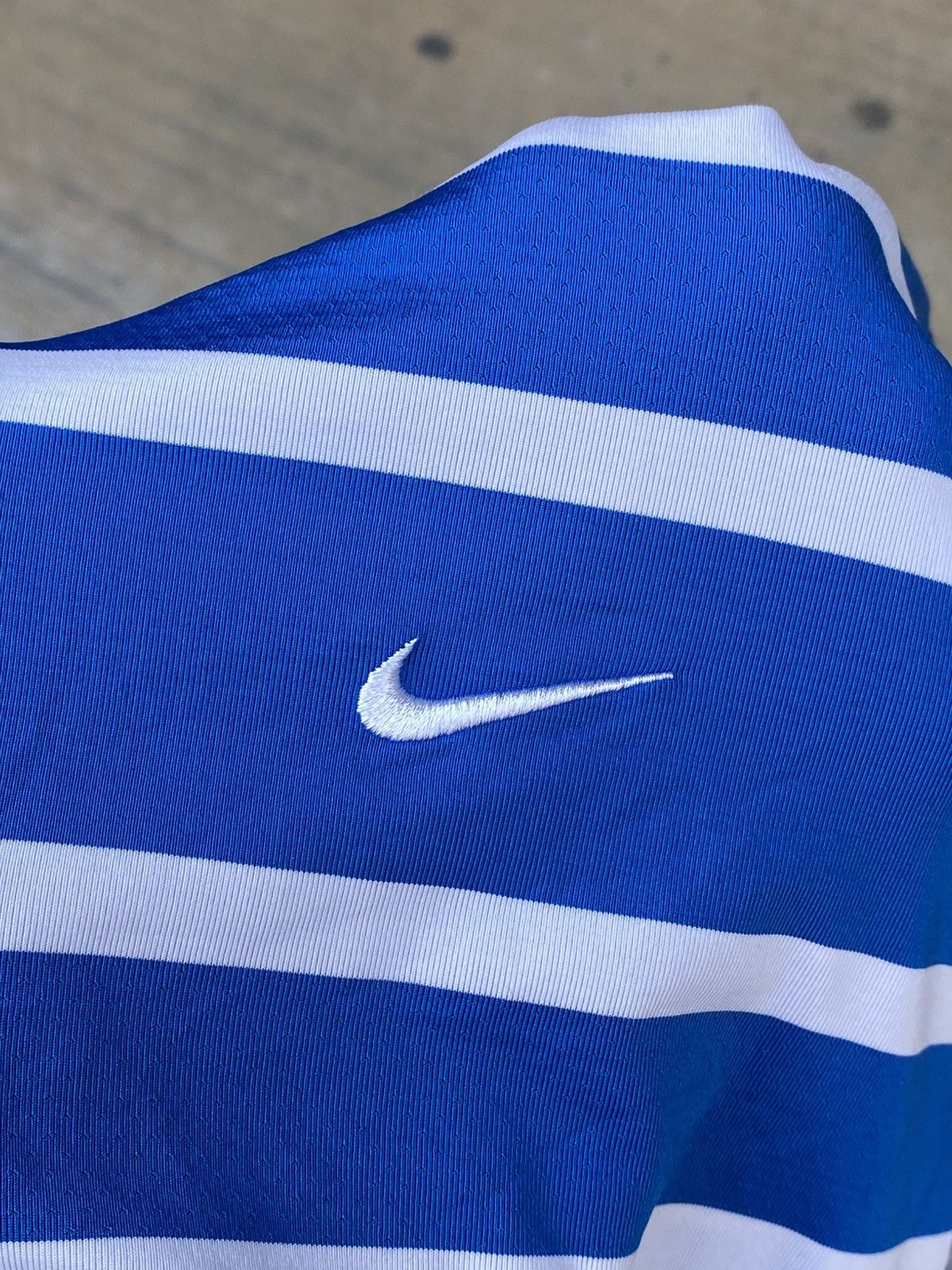 Nike Nike golf dri-fit breton striped men polo shirts Size US L / EU 52-54 / 3 - 6 Thumbnail